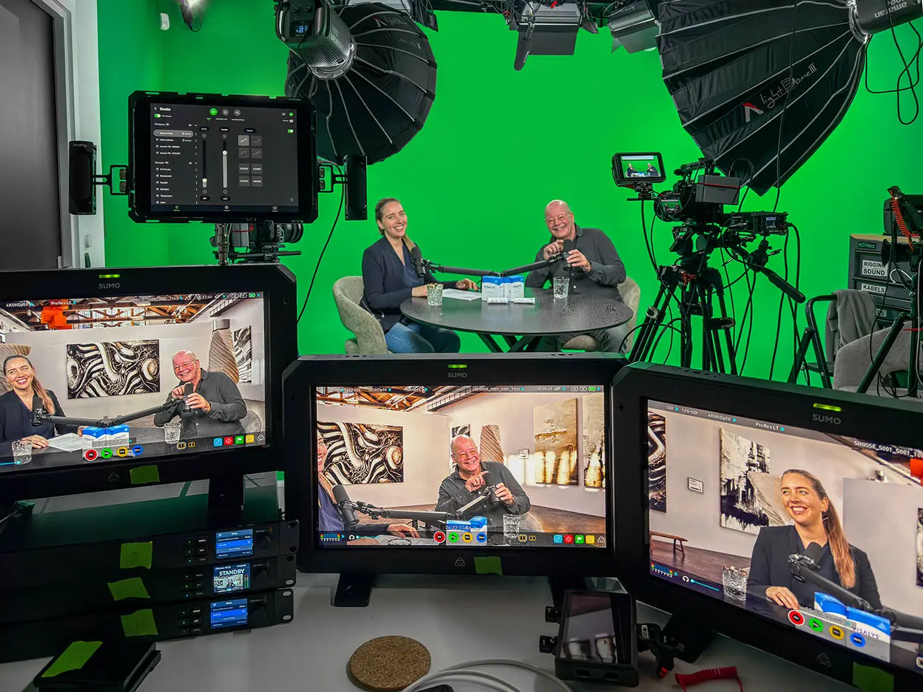 Podcast video laten maken - Kaige Productions