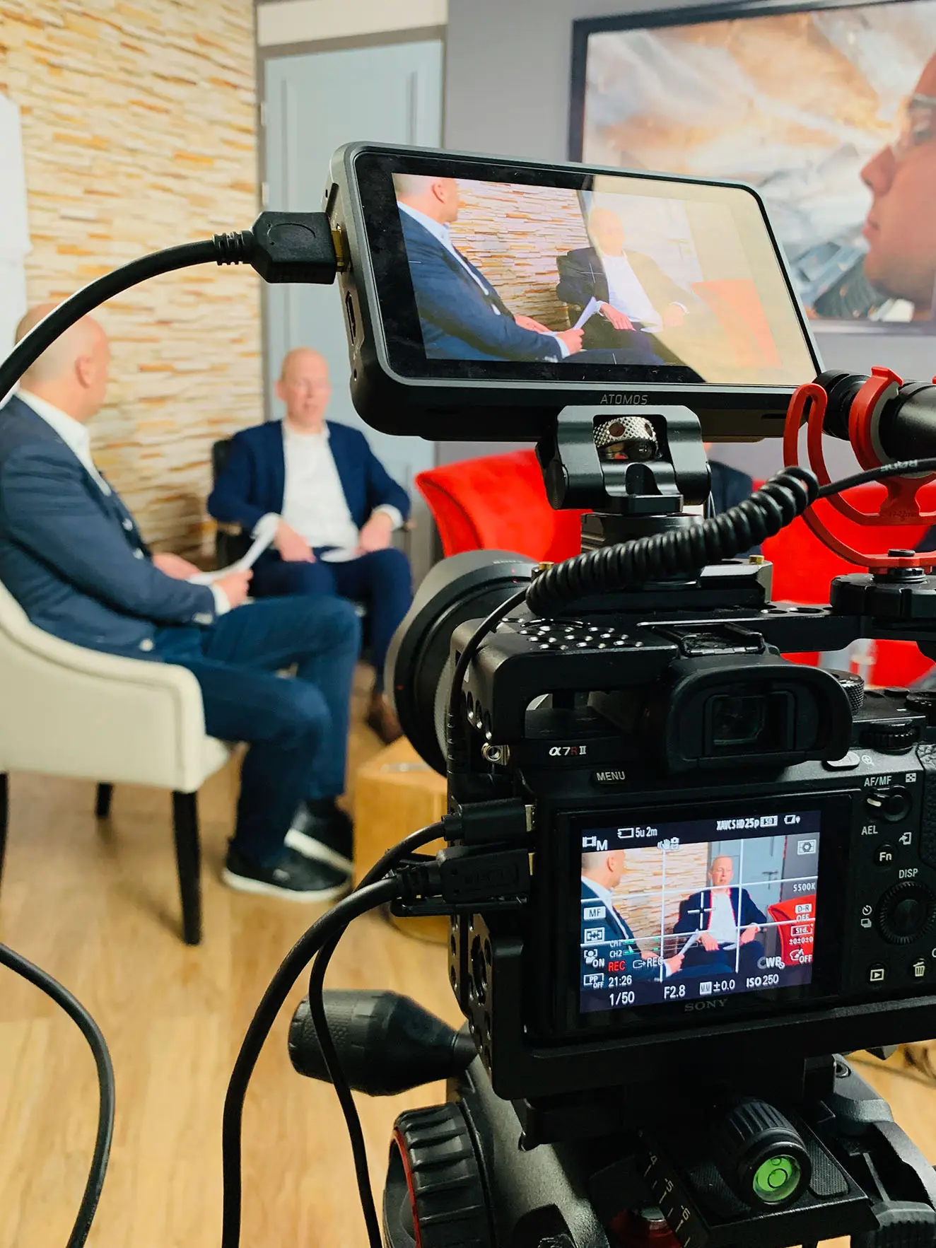 Podcast video laten maken - Kaige Productions